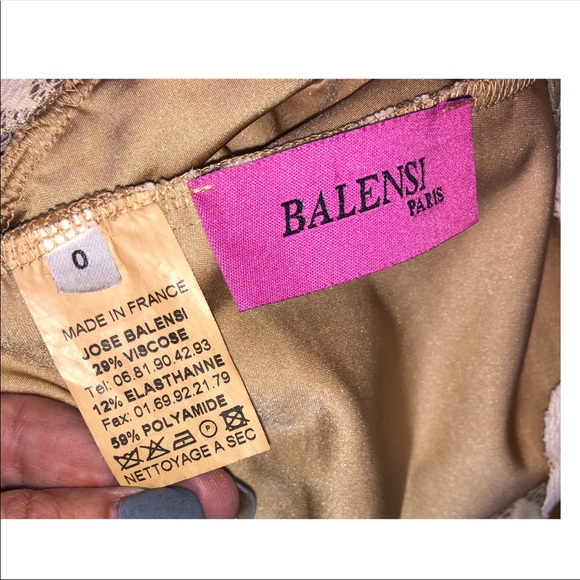 Balensi Paris lace dress size 0 - Picture 5 of 5